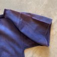 画像9: 【Ladies or XS】ベルギー軍 後染め 半袖セーラーシャツ 紺■ビンテージ オールド レトロ ヨーロッパ古着 レディース ユーロミリタリー
