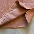 画像7: 【Ladies or XS】ベルギー軍 後染め 半袖セーラーシャツ 茶■ビンテージ オールド レトロ ヨーロッパ古着 レディース ユーロミリタリー