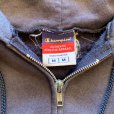 画像3: 【M】メキシコ製 Champion ジップアップ スウェットパーカー ネイビー フェード■ビンテージ アメリカ古着 2000s チャンピオン トレーナー
