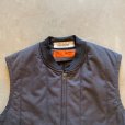 画像2: 【M/L】RED KAP ジップアップベスト グレー■ビンテージ オールド アメリカ古着 レッドキャップ 中綿 ワークウェア キルティング