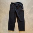 画像1: 【L W32〜W36】Champion カットオフ スウェットパンツ ブラック 黒無地■アメリカ古着 チャンピオン ポケット付き (1)
