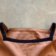 画像4: 【Ladies or XS】ベルギー軍 後染め 半袖セーラーシャツ 茶■ビンテージ オールド レトロ ヨーロッパ古着 レディース ユーロミリタリー
