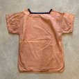 画像8: 【Ladies or XS】ベルギー軍 後染め 半袖セーラーシャツ 茶■ビンテージ オールド レトロ ヨーロッパ古着 レディース ユーロミリタリー