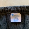 画像3: 【L W32〜W36】Champion カットオフ スウェットパンツ ブラック 黒無地■アメリカ古着 チャンピオン ポケット付き