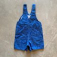 画像7: 【Kids 4T】USA製 OSHKOSH コットン オーバーオール サロペット 青 総柄■ビンテージ アメリカ古着 80s-90s オシュコシュ 子供服 キッズ