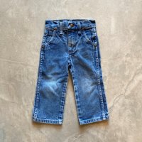 【Kids W18】Wrangler デニムパンツ ブルー 青■ビンテージ オールド アメリカ古着 子供服 ラングラー 90s-2000s