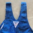 画像8: 【Kids 4T】USA製 OSHKOSH コットン オーバーオール サロペット 青 総柄■ビンテージ アメリカ古着 80s-90s オシュコシュ 子供服 キッズ