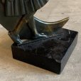 画像5: 【16.2cm】フランス 月光とピエロ ブロンズオブジェ■ビンテージ アンティーク ヨーロッパ雑貨 インテリア ブックエンド コロンビーヌ