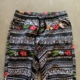画像2: 【M】Smoke Rise テーパード イージーパンツ ハイビスカス 総柄■アメリカ古着 ポケット付き レディース