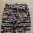 画像9: 【M】Smoke Rise テーパード イージーパンツ ハイビスカス 総柄■アメリカ古着 ポケット付き レディース