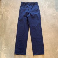 【W32】90s 米軍実物 スラックスパンツ ネイビー■ビンテージ オールド レトロ アメリカ古着 ミリタリー USAF