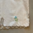 画像5: 【Ladies】UNKNOWN 花柄刺繍入り 半袖ブラウス 白■ビンテージ オールド レトロ アメリカ古着 レディース エスニック ボヘミアン