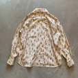 画像10: 【Ladies or Kids】50s UNKNOWN ランタン柄 長袖シャツ 総柄■ビンテージ レトロ アメリカ古着 レディース 子供服 レーヨン シルク