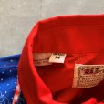 画像4: 【Boys or Ladies】USA製 DEE-CEE 長袖ウエスタンシャツ バンダナ柄 赤■ビンテージ オールド レトロ アメリカ古着 レディース 70s/80s
