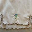 画像6: 【Ladies】UNKNOWN 花柄刺繍入り 半袖ブラウス 白■ビンテージ オールド レトロ アメリカ古着 レディース エスニック ボヘミアン