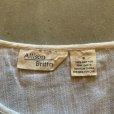画像3: 【Ladies】Allison Brittney 花柄刺繍入り コットン ブラウス 白×青■アメリカ古着 レトロ レディース エスニック ボヘミアン