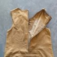 画像9: 【Kids】UNKNOWN コーデュロイ ノースリーブ ワンピース ベージュ■ビンテージ レトロ アメリカ古着 レディース キッズ 子供服