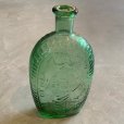画像1: 【21.8cm】ジョージ・ワシントン ガラスボトル フラワーベース 花瓶■ビンテージ アンティーク アメリカ雑貨 インテリア 大統領 空き瓶 (1)