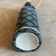 画像7: 【28.5cm】ラグ(カーペット)×ガラスボトル フラワーベース 花瓶■ビンテージ アンティーク アメリカ雑貨 インテリア フォークアート No.2