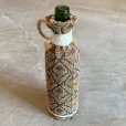 画像2: 【28.5cm】ゴブラン織り×ガラスボトル フラワーベース 花瓶■ビンテージ アンティーク アメリカ雑貨 インテリア フォークアート No.1