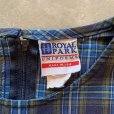 画像6: 【Kids】USA製 ROYAL PARK ノースリーブ ワンピース 青チェック■ビンテージ レトロ アメリカ古着 レディース キッズ 子供服