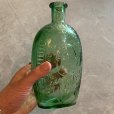 画像10: 【21.8cm】ジョージ・ワシントン ガラスボトル フラワーベース 花瓶■ビンテージ アンティーク アメリカ雑貨 インテリア 大統領 空き瓶