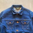 画像2: 【Boys or Ladies】80s USA製 Wrangler デニムジャケット 濃紺■ビンテージ オールド アメリカ古着 ボーイズ ジージャン ラングラー