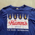 画像2: 【L】Hamm's BEER ハムズ ビール会社 プリントTシャツ ネイビー ブルー■アメリカ古着 企業 GILDAN ギルダン