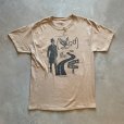 画像1: 【M】Hanes Bird-d プリントTシャツ ブラウン 茶色■アメリカ古着 ヘインズ コットン WALLA WALLA (1)