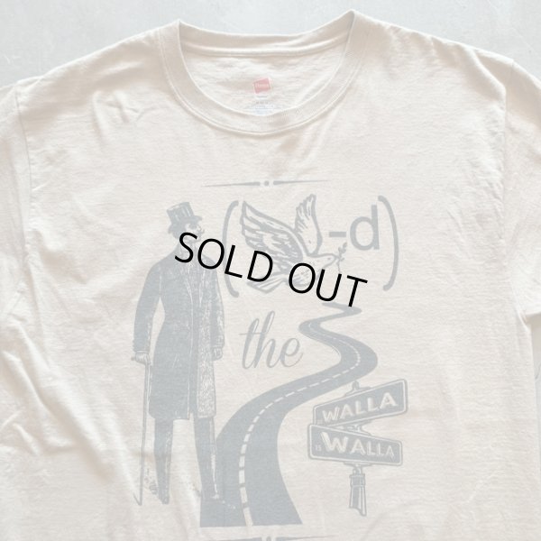 画像2: 【M】Hanes Bird-d プリントTシャツ ブラウン 茶色■アメリカ古着 ヘインズ コットン WALLA WALLA