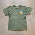 画像1: 【M】GILDAN ミリタリー プリントTシャツ オリーブ 緑■ビンテージ オールド アメリカ古着 2000s ギルダン コットン US NAVY (1)