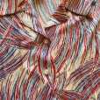 画像3: 【Ladies】70s Graff 長袖ポリエステルシャツ 総柄■ビンテージ オールド レトロ アメリカ古着 レディース ポリシャツ アート (3)