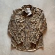画像6: 【M】MOSSY OAK 長袖シャモアクロスシャツ リアルツリーカモ 迷彩■ビンテージ オールド アメリカ古着 総柄 ネルシャツ ハンティング