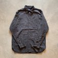 画像5: 【M/L】GAP マチ付き 片ポケ 長袖シャツ グレー 無地■アメリカ古着 ギャップ ライトネルシャツ