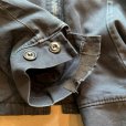 画像8: 【M/L】メキシコ製 Uni Wear ジップアップ ワークジャケット ネイビー 紺■ビンテージ オールド アメリカ古着 ネームワッペン付き