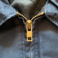 画像4: 【M/L】メキシコ製 Uni Wear ジップアップ ワークジャケット ネイビー 紺■ビンテージ オールド アメリカ古着 ネームワッペン付き