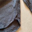画像4: 【M/L】GAP マチ付き 片ポケ 長袖シャツ グレー 無地■アメリカ古着 ギャップ ライトネルシャツ