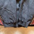 画像7: 【S/M】グアテマラ製 ハンドメイド ジップアップ ジャケット 黒×総柄 切替■ビンテージ レトロ アメリカ古着 民族 エスニック ラグ
