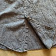 画像7: 【L/XL】60s JAIL ステンシル プリズナー 半袖シャンブレーシャツ■ビンテージ オールド アメリカ古着 囚人 コットン