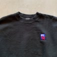 画像3: 【XL】メキシコ製 90s ワンポイント刺繍 スウェット ブラック 黒■ビンテージ アメリカ古着 ビッグサイズ トレーナー ハイコットン
