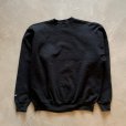 画像2: 【XL】メキシコ製 90s ワンポイント刺繍 スウェット ブラック 黒■ビンテージ アメリカ古着 ビッグサイズ トレーナー ハイコットン
