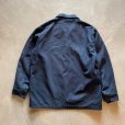 画像10: 【M/L】メキシコ製 Uni Wear ジップアップ ワークジャケット ネイビー 紺■ビンテージ オールド アメリカ古着 ネームワッペン付き