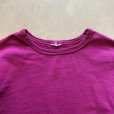 画像3: 【M】champion オールコットン 長袖Tシャツ パープル 紫 無地■アメリカ古着 ロンT チャンピオン