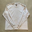 画像6: 【L/XL】90s USA製 長袖Tシャツ ライトグレー 無地■ビンテージ オールド アメリカ古着 ロンT シングルステッチ フルーツオブザルーム