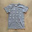 画像1: 【Ladies】GILDAN Bird droppings 鳥の糞 プリントTシャツ 青グレー■ビンテージ オールド アメリカ古着 レディース ギルダン コットン (1)