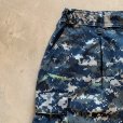 画像3: 【XL-R W40】米軍実物 NWU カーゴパンツ ネイビー デジカモ 迷彩■ビンテージ オールド レトロ アメリカ古着 ミリタリー USN 海軍