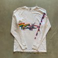 画像4: 【S/M】70s USA製 crazy shirt ホノルルマラソン 長袖Tシャツ 白■ビンテージ アメリカ古着 ロンT レディース シングルステッチ