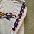 画像6: 【S/M】70s USA製 crazy shirt ホノルルマラソン 長袖Tシャツ 白■ビンテージ アメリカ古着 ロンT レディース シングルステッチ