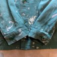画像6: 【L】CEM ペンキ飛び ユーロワーク ジャケット カバーオール グリーン 緑■ビンテージ ヨーロッパ古着 コットン フレンチ ドイツ ボロ