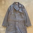 画像2: 【W38】70s KEY IMPERIAL HBT コットン オールインワン グレー■ビンテージ オールド アメリカ古着 USA製 キー ワーク ツナギ